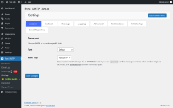 Page screenshot: Post SMTP &rarr; Mobile AppNew