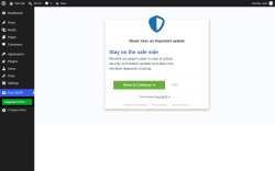Page screenshot: Post SMTP Setup &lsaquo; Test site &mdash; WordPress